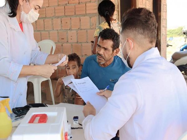 Sorriso: Assentamento Jonas Pinheiro conta com visita do "Saúde em Ação"